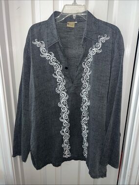 Ingear Charcoal Textured Henley